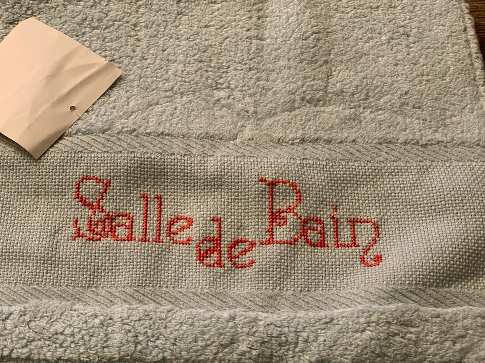 Serviette toilette invité idéale cadeau 